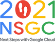 2021 Next Steps with Google Cloud Logo